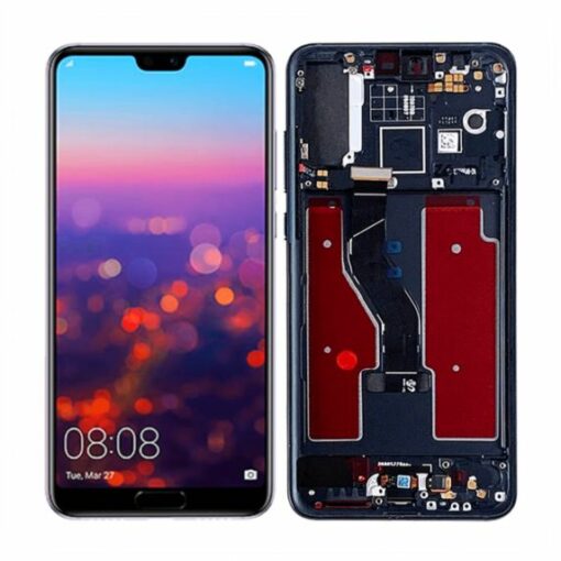 huawei p20 pro lcd display original svart