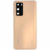 huawei p40 baksida batterilucka guld