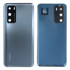 huawei p40 baksida batterilucka silver