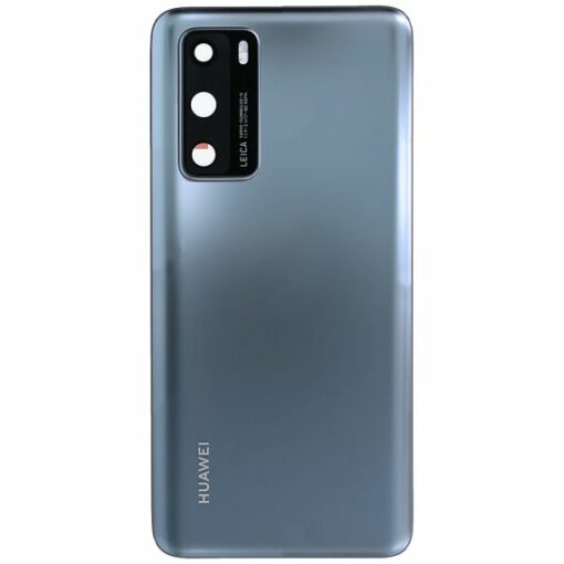 huawei p40 baksida batterilucka silver