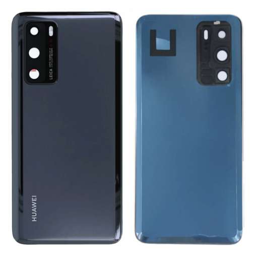 huawei p40 baksida batterilucka svart