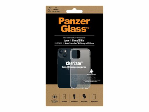 panzerglass clearcase beskyttelsescover klar apple iphone 13 mini 5