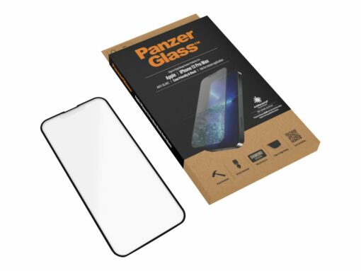 panzerglass skaermbeskytter sort transparent apple iphone 13 pro max 3