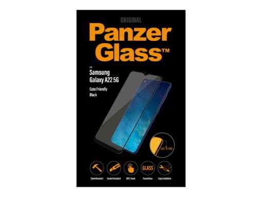 PanzerGlass Skærmbeskytter Sort Transparent Samsung Galaxy A22 5G