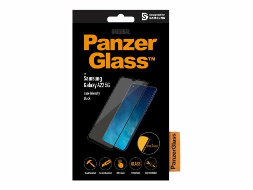 PanzerGlass Skærmbeskytter Sort Transparent Samsung Galaxy A22 5G