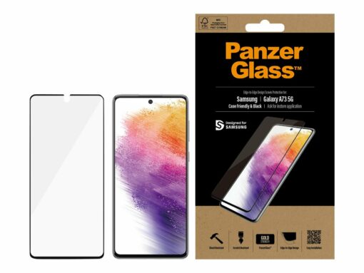 PanzerGlass Skærmbeskytter Sort Transparent Samsung Galaxy A73 5G