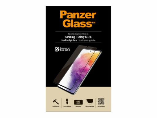 PanzerGlass Skærmbeskytter Sort Transparent Samsung Galaxy A73 5G