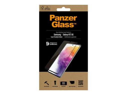 PanzerGlass Skærmbeskytter Sort Transparent Samsung Galaxy A73 5G
