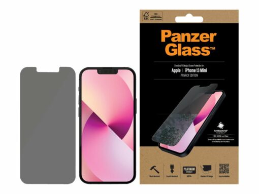 panzerglass skaermbeskytter transparent apple iphone 13 mini 4