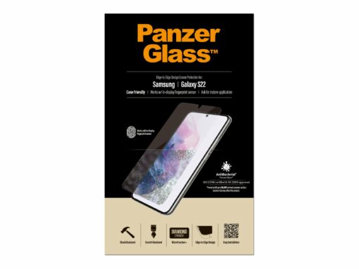 panzerglass skaermbeskytter transparent samsung galaxy s22 6