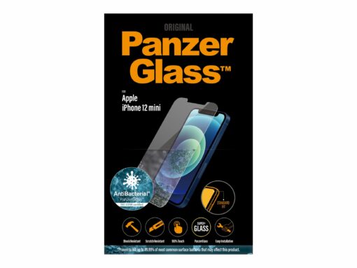 panzerglass standard fit skaermbeskytter transparent apple iphone 12 mini 3