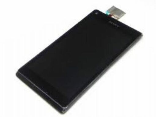 Sony Xperia M Skärm/Display Svart