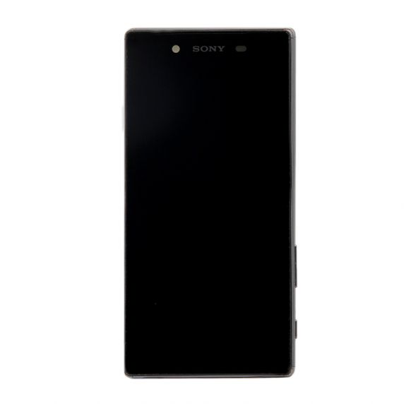 Sony Xperia Z5 Original Skärm med LCD Display Glas med Ram - Svart