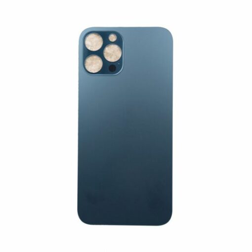 iPhone 12 Pro Max Baksida Glas – blå