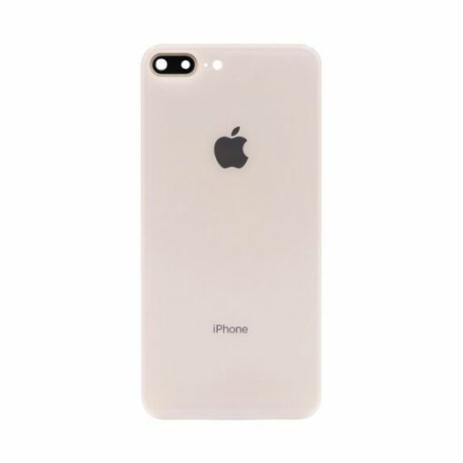 iPhone 8 Plus Baksida/Bakglas med Kameralins - Guld