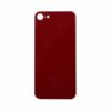 iPhone SE 2020 Baksida Glas Röd