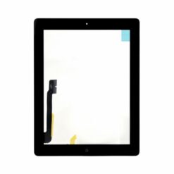 iPad 3 Glas/Touchskärm med Hemknapp Svart