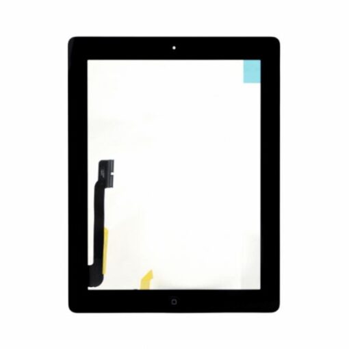 iPad 3 Glas/Touchskärm med Hemknapp Svart