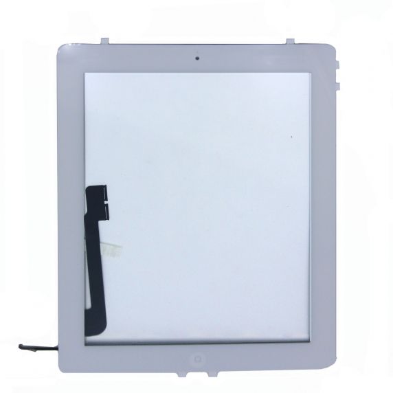 iPad 4 Glas/Touchskärm med Hemknapp OEM - Vit