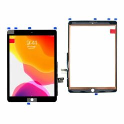 iPad 9 10.2 2021 Glas med Touchskärm Premium Svart