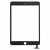iPad Mini 3 Glas med Touchskärm utan Hemknapp Svart