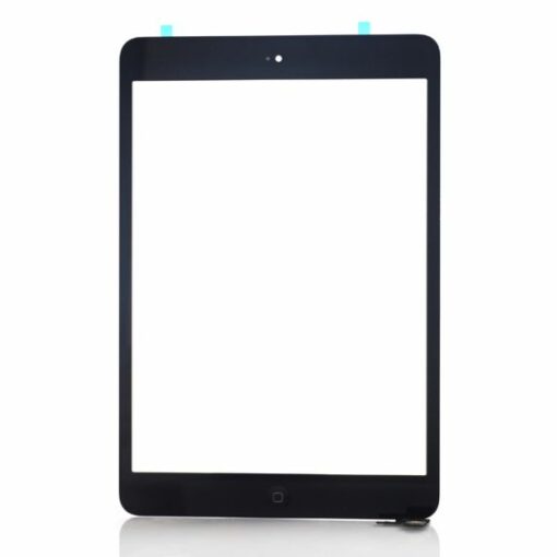 iPad Mini/Mini 2 Glas/Touchskärm med Hemknapp Flexkabel OEM Svart