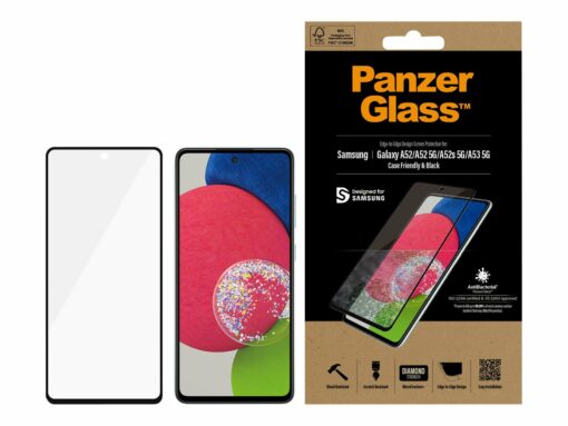 PanzerGlass Skærmbeskytter Sort Transparent Samsung Galaxy A52, A52 5G