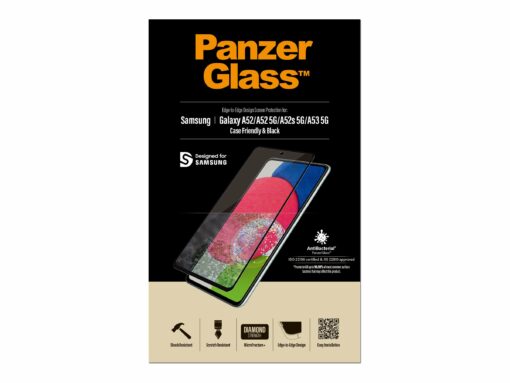 PanzerGlass Skærmbeskytter Sort Transparent Samsung Galaxy A52, A52 5G