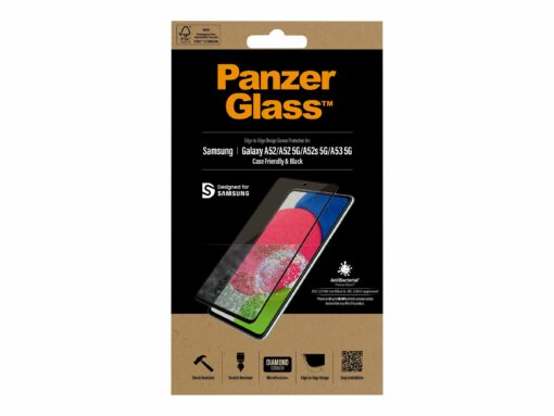 PanzerGlass Skærmbeskytter Sort Transparent Samsung Galaxy A52, A52 5G