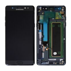 Samsung Galaxy Note 7 (SM N930F) Skärm med LCD Display Original Svart