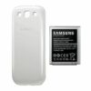 Samsung Galaxy S3 Batteri med Baksida Vit