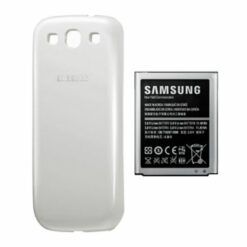Samsung Galaxy S3 Batteri med Baksida Vit
