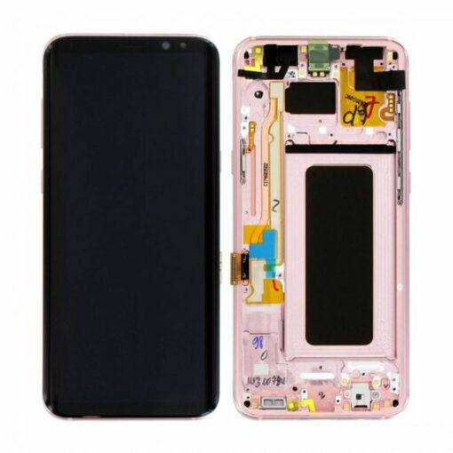 Samsung Galaxy S8 Plus (SM G955F) Skärm/Display Original Rosa