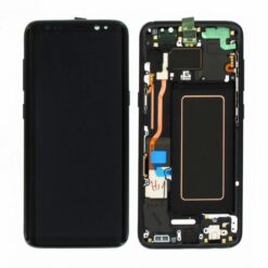 Samsung Galaxy S8 (SM G950F) Skärm med LCD Display Original Svart