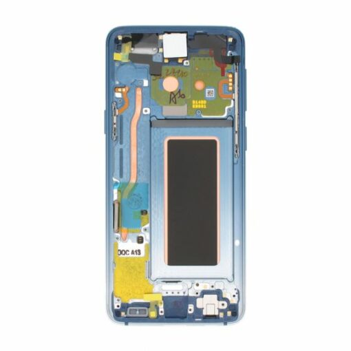 Samsung Galaxy S9 (SM G960F) Skärm med LCD Display Original Ljusblå