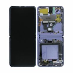Samsung Galaxy Z Flip Skärm med LCD Display Original Lila