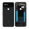 Google Pixel 3A Baksida/Komplett Ram OEM Svart