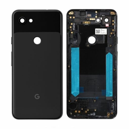 Google Pixel 3A Baksida/Komplett Ram OEM Svart