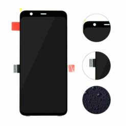 Google Pixel 4 Skärm/Display Original Svart