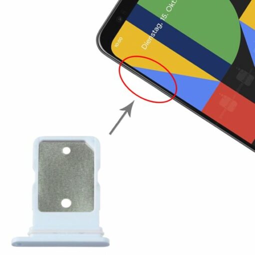 Google Pixel 4A/4A 5G Simkortshållare Blå