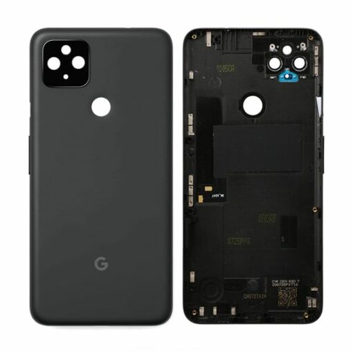 Google Pixel 4A 5G Baksida/Komplett Ram OEM Svart