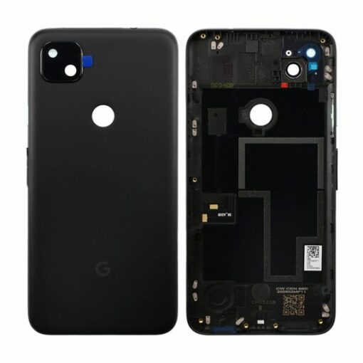 Google Pixel 4A Baksida/Komplett Ram OEM Svart