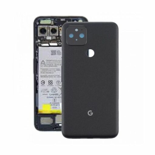 Google Pixel 5 Baksida/Komplett Ram OEM Svart