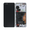 Huawei P40 Pro Skärm/Display med Batteri Original Silver