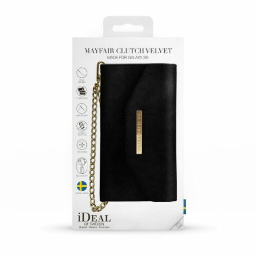 iDeal of Sweden Mayfair Clutch Mobilfodral Samsung S10 E Svart