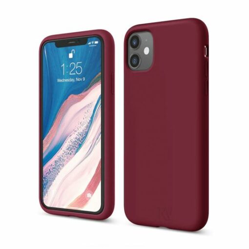 iPhone 11 Silikonskal Rvelon Röd