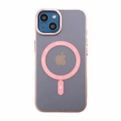iPhone 13 Mobilskal med MagSafe Frostat Rosa
