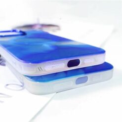 iPhone 13 Pro MagSafe Mobilskal Blå Abstrakt