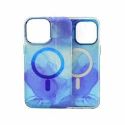 iPhone 13 Pro MagSafe Mobilskal Blå Abstrakt
