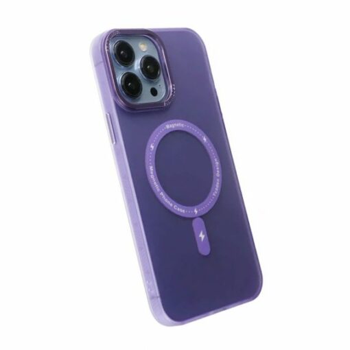 iPhone 13 Pro Max Mobilskal med MagSafe Frostat Lila